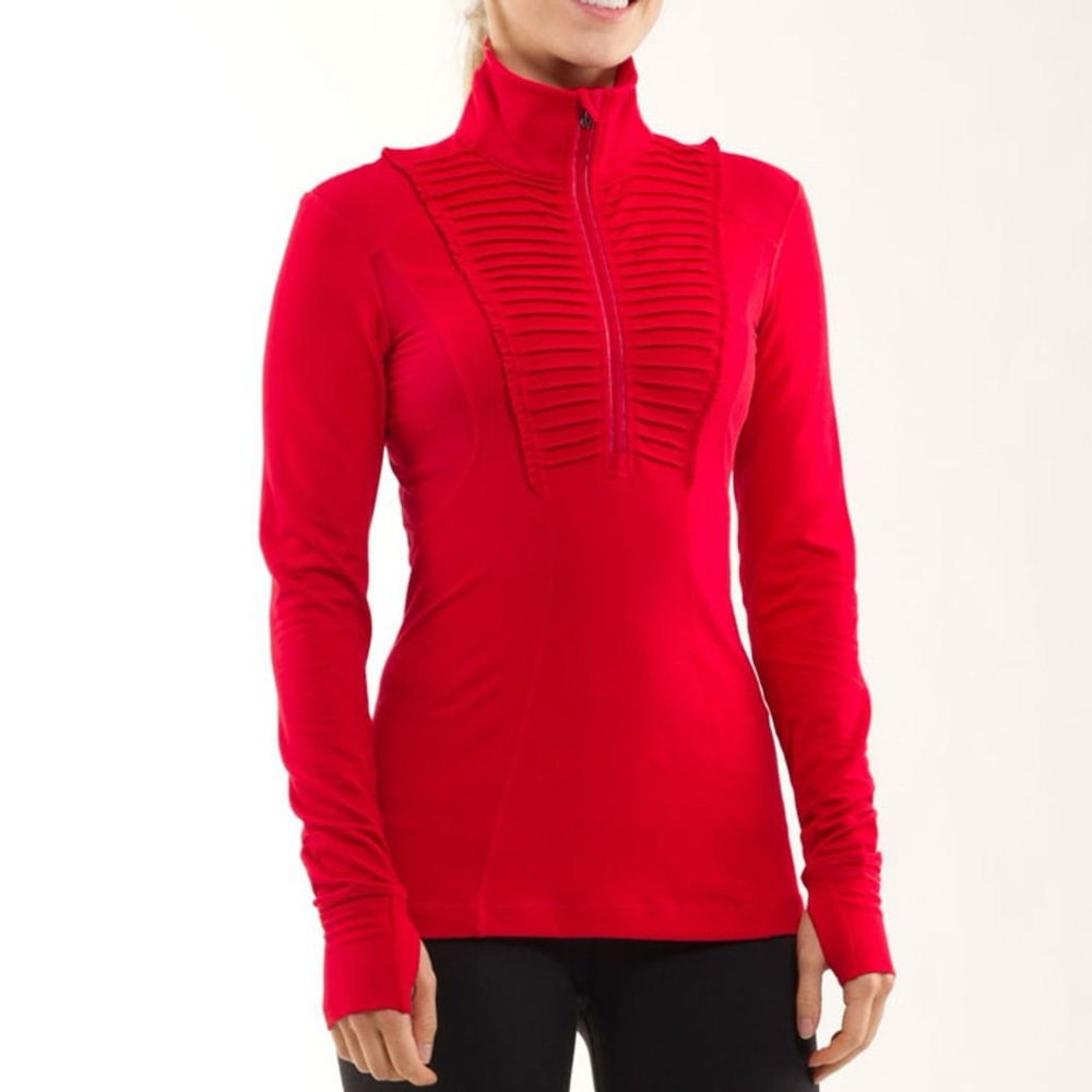 Lululemon Run: Your Heart Out Pullover Currant